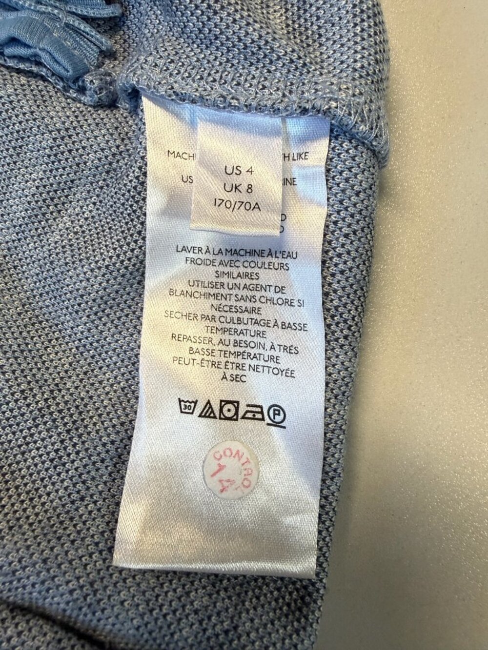 FREE PEOPLE Women's Honey Pleated Skirt Size 4 In Ocean - Picture 5 of 7